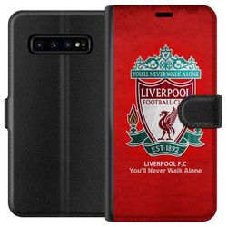 Kompatibelt Lommeboketui til Samsung Galaxy S10 Liverpool YNWA