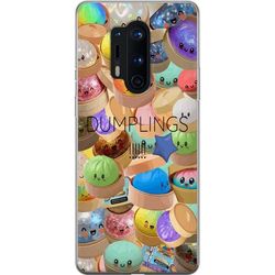 Kompatibelt Mobildeksel til OnePlus 8 Pro Glad Dumpling Squishy i ulike farger og former med leken og dekorativ design
