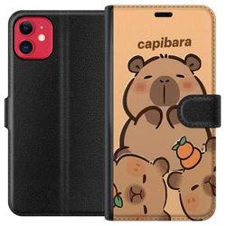 Kompatibelt Lommeboketui til Apple iPhone 11 Capybara kawaii søt figur samleobjekt
