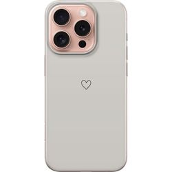 Kompatibelt Mobildeksel til Apple iPhone 16 Pro Hjerte