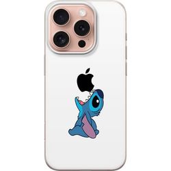 Kompatibelt Mobildeksel til Apple iPhone 16 Pro Stitch Apple
