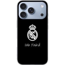Kompatibelt Mobildeksel til Apple iPhone 17 Pro Real Madrid Emblem Fotboll Stolthet Vit Guld Klubbmärke