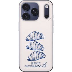 Kompatibelt Mobildeksel til Apple iPhone 17 Pro Franske morgener med nystekte croissanter