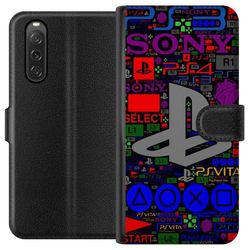 Kompatibelt Lommeboketui til Sony Xperia 10 V Playstation