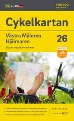 Cykelkartan Blad 26 V-a Mälaren/Hjälmaren (Karta)