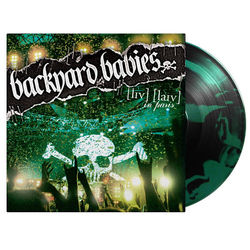 Backyard Babies: Live Live in Paris (Sort/Grøn) (Vinyl LP)