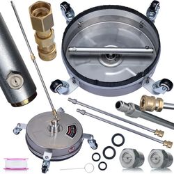 SteelT-Racer EasyLock 14” Rostfri Borste – 250 Bar | 1000 L/h | Kompatibel med Karcher HD 5/11, 5/15 Easy!Lock