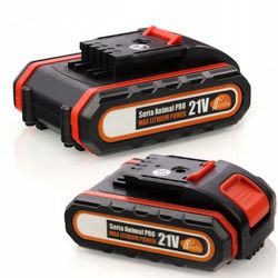 Batteri 1,5Ah 21V Li-Ion – Lång Livslängd | Snabbladdning | Ersättningsdel för Animal PRO Skruvdragare, Borrmaskin