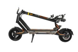 KuKirin T3 RGB Elscooter - 800W Motor, 58 km Räckvidd, Färgglada LED-lampor och Ängelvingeprojektion, Snygg Urban Pendlarscooter, Elscooter för Vuxna