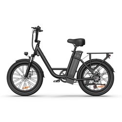 URLIFE E20 20-tums elcykel med feta däck för vuxna - 250W motor, 80 km utökad räckvidd