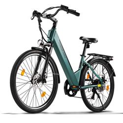 AVDL A32 Urban Mountain Elcykel 250W 36V 12,8Ah 26" Pendlarcykel 80–90 km Räckvidd Pakethållare