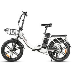 Samebike CY20 Pro Urban Commuter hopfällbar elcykel 48V 13Ah avtagbart batteri 20x3,0 fettdäck för dagliga stadsturer och arbetsresor