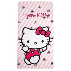Hello Kitty Mikrofiber Badehåndkle 70x140 cm