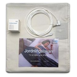 Jordingsark med sølvtråder 100 x 200 cm