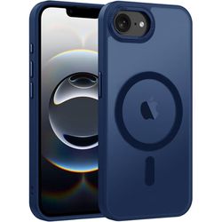 iPhone 17e Cover - Magsafe Frostet Cover – Mørkeblå