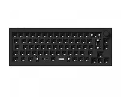 Q2 Pro QMK 65% ISO Barebone Knob Version - Carbon Black