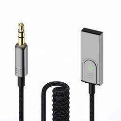 Trådløs USB Bluetooth 5.0 lydmottaker 3,5 mm AUX