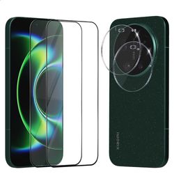 2-Pack Xiaomi 17 Ultra Skærmbeskyttelse & 2-Pack linsebeskyttelse - Hærdet Glas 9H - Super kvalitet 3D