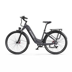 City E-Bike Onesport OT05Pro, 27.5", Motor 36V 250W with Torque Sensor, 22.5Ah Battery，Tech Gray