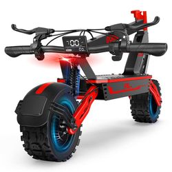Hopfällbar elsparkcykel GOKEEP F5, 11", 52V 20Ah batteri, röd