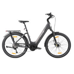 Elcykel TTGO Z5, 250W mittdrift, 36V 20Ah batteri, grå