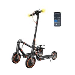 TODIMART T3S Elscooter, 25 km/h, Blinkers, Appkontroll, Svart