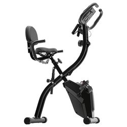 YZJ-501 Magnetic Exercise Bike, 16 Resistance Levels, Heart Rate Monitor, App, Silent Indoor Cycling Bike