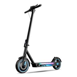 OOK-TEK V10 Pro Elscooter, 36V 15Ah Batteri, 10\", APP-kontroll, 150 kg Last, Svart&Blå