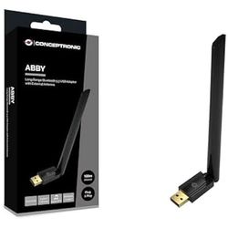 CONCEPTRONIC ABBY17B Long Range Bluetooth 5.3 USB Adapter - Extern antenn
