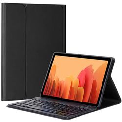 Accezz Bluetooth tangentbords-bokfodral för Samsung Galaxy Tab A7 - QWERTY / NL - Svart