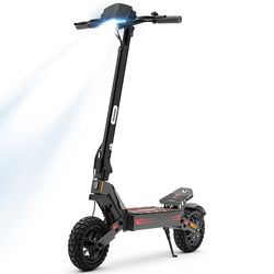 iScooter iF1 Elscooter 1200W Motor, 48V 10Ah Batteri, 40-50KM Räckvidd, 45KM/H, 10-tums Däck, IPX5 Elscooter