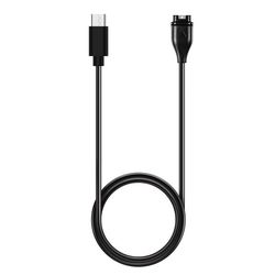 Laddningskabel USB-C Garmin Vivoactive 4 1m Svart