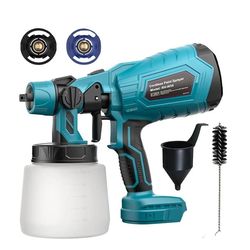 Elektrisk Spraypistol, Trådløs Design, Justerbar Malingsudgang,Til Makita