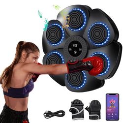 Musik Bokse Maskine, 9 Hastighedsindstillinger, Bluetooth Forbindelse,sort