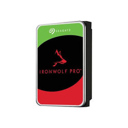 Seagate IronWolf Pro ST8000NT001 - Hårddisk - 8 TB - intern - 3,5" - 7200 rpm - med 3 års Seagate Rescue Data Recovery