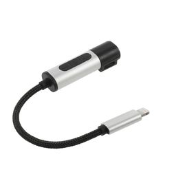 iPhone 7 3.5mm Adapter 2 i 1 Lading og øretelefoner IOS 11.0.2 - Sort