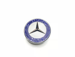 Mercedes-Benz hette Emblem Blue 57mm