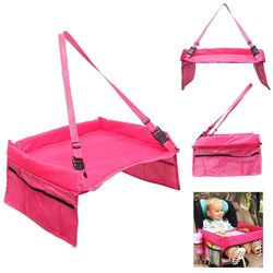 Lekebord for bilstol Pink