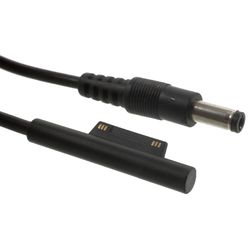 Ladekabel for Microsoft Surface Pro 3 & Pro 4 - Svart
