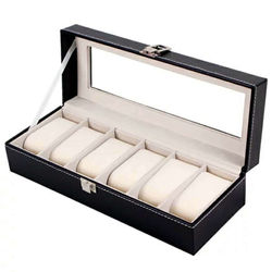 Luksuriøs klokkeboks / klokkeboks / Urbox / Urbox for 6 klokker