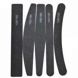 5 dobbeltsidige neglefiler - 100/180 - Neglefil