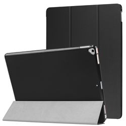 iPad Pro 12.9" (2017) Trifoldet Stand Smart Tablet - etui Cover - Sort