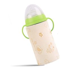 Babyflaskevarmer Flaskevarmer usb Gul