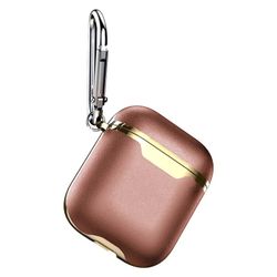 Skyddsfodral till AirPods-Etui - Brun / Guld