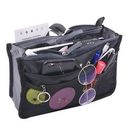 Bag in Bag Handbag insert Bag insert Black