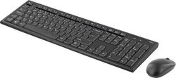 DELTACO Trådløst Tastatur + Mus 2.4GHz USB Nano - mottaker 10m