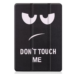 Apple iPad 10.2 Trippeldeksel med smal passform - Don't Touch Me
