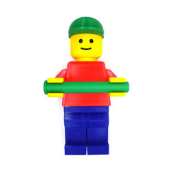Toalettpapirholder for barn | Lego-inspirert