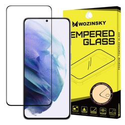 Skjermbeskyttelse i glass Samsung S21, fullskjerm