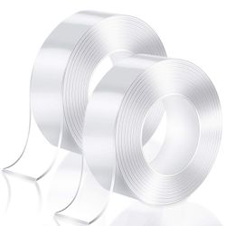 2 Pakke 3M Dobbeltklæbende Transparent Nano Tape